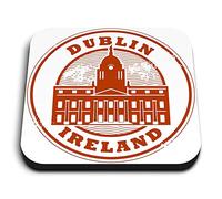 1 x Square MDF Fridge Magnet - Dublin Ireland Irish Travel Architecture 4449
