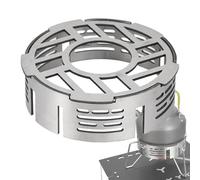 1 x Stove Wind Shield - Windscreen for Camp Stoves | 10 x 3.5 cm Outdoor Stove Windshield Ring | Convenient To Carry Stable Stainless Steel Picnic Cooker Windshield Board For Camping And Outdoor