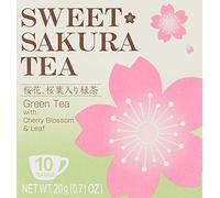 1 X Sweet Cherry Tea (Tea Bag 2g×10P) Sakura Green Tea
