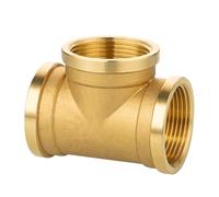 1 x T-piece brass 1 1/4 inch, T-piece 90 degree IG1 1/4 inch (diameter 39.5 mm)