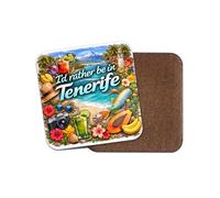 1 x Tenerife Spain Coaster - Canary Islands Holiday Travel Tropical #71344