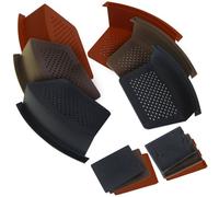 1 x Terracotta Easy-Trim Eaves Starter Pack & Ridge Closure for Dry Verge Mortar Free Roof - Choice of Colour