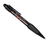 1 x Toronto Ontario Canada Coloured Lights Black Ballpoint Pen Student #2220