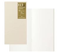 1 X Traveler's Notebook Refill #13 Lightweight Blank Paper 128 Pages