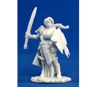 1 x TRISTA WHITE WOLF - Reaper Bones miniature role playing and war game - 77094