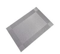 1 X Two Sided Nail Art Mat Double-faced Pu Leather Hand Pillow Pad Dining Placemat Arm Rest For Nails Manicure Table(PVC Grey)