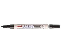 1 x Uni Multi Surface Opaque Outdoor Marking Fine Bullet Tip Pen PX-21 Black