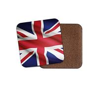 1 x Union Jack Flag Coaster - UK Great Britain British Travel London Mum #15601