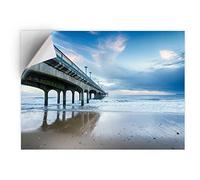 1 x Vinyl Sticker A5 - Rectangle Shape 15,8x21cm Boscombe Pier Bournemouth England Art Print Decal Laptop Tablet Luggage Car Wall Fridge Door Sticker #50357