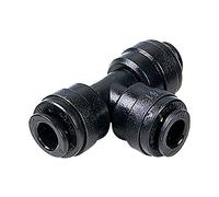 1 x VYAIR-DMfit Equal Tee Union Push-fit Connector 12mm x 12mm x 12mm (compatible replacement for John Guest Speedfit PM0212E, RM0212E) for Water Filter Dispensers and Reverse Osmosis