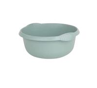 1 x Wham 32cm Silver Sage Plastic Round Kitchen Household Cleaning Washing UP Bowl, Mixing Bowl Organiser Sink Home, & Garden,