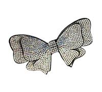 1 x Women's Rhinestone Butterfly Hair Pin Hair Clip Butterfly Hair Pin Women Spring Clip Headwear Non-Slip Hair Accessories for Wedding Party Banquet Colourful