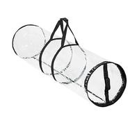 1 x Wrapping Paper Storage - 80 x 22 cm Wrap Roll Holder, Wrapping Organizer Storage, Easy To Transport Clear Organizer With Handle For Home Holiday, Event Festival Display, Living Room, Family