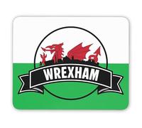 1 x Wrexham Landmarks Mouse Mat - Wales Welsh Dragon UK GB Skyline Travel Holiday City Flag Computer Mousemat Mousepad Pad IT #83156