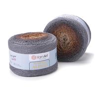 1 x Yarn Flowers Alpaca 20% Alpaca 80% Acrylic Weight 250g Length 940m (1028 Yards) Multicolor Rainbow, 40 Colours (428)