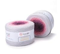 1 x Yarn Flowers Alpaca 20% Alpaca 80% Acrylic Weight 250g Length 940m (1028 Yards) Multicolor Rainbow, 40 Colours (408)