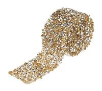 1 Yard 30Mm Diamond Mesh Wrap Roll Crystal Rhinestone Sequin Ribbon For Party Decor And Crafting Projects