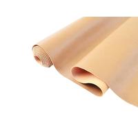 1 Yards 54" x 36" Brown Faux Leather Fabric Calfskin Soft Fake Leather Fabric by The Yard Brown Upholstery Vinyl for Sofa Bags Chairs Car Seats DIY Crafts