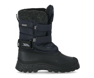 (1 Youth UK, Navy) Trespass Childrens Boys Strachan II Waterproof Touch Fastening Snow Boots