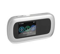 10,000mAh 5G WiFi6 Travel Router - 2.5" Color Screen & Octa-Core for Global Bands/16 Devices, Unlocked SIM Slot & Power Bank Function