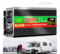 10,000W 18,000W Solar Power Inverter - Pure Sine Wave DC to AC Split Phase Inverter 12V 24V 48V 60V 72V to 110V/220V for Home Energy Storage Solutions