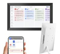 10.1/15.6/21.5 Inch Digital Photo Frame, Digital Calendar with Cloud Photo Frame, Family Schedule & Art Gallery, Ai-powered Intelligent Restoration, The Ultimate Lifestyle Companion white 21.5 inches