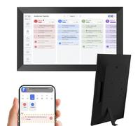 10.1/15.6/21.5 Inch Digital Photo Frame, Digital Calendar with Cloud Photo Frame, Family Schedule & Art Gallery, Ai-powered Intelligent Restoration, The Ultimate Lifestyle Companion black 15.6-inch
