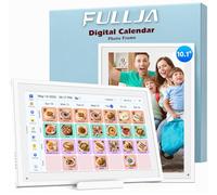10.1" Digital Calendar Smart-Picture-Frame in-One - Interactive Touchscreen Display Electronic Calendar for Chore Chart, Star Reward, Sync Google Outlook Calendar Via App, Wall Mount, Gift for Mom Dad