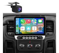10.1 inch Car Radio for Dodge RAM 1500 2500 3500 2013 2014 2015 2016 2017 2018,Android 13 [2GB+64GB] with Carplay/Android Auto SWC GPS WiFi Bluetooth FM RDS AM DSP SW,Backup Camera