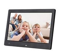10.1-Inch Digital Photo Frame With Motion Sensor, 1024X600 Resolution, Photo/Video/Music Player With Automatic Switching Timer.