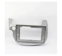 10.1 Inch For FIT For JAZZ 2008-2013 Car Radio DVD Player Fascias Frame Android Panel Casing 2Din Head Unit Stereo Dash Cover Car Radio Front Panel Frame(Left Frame)