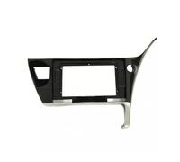10.1 Inch For Toyota For Corolla 2017 Car Radio Fascia Frame 2DIN Install Panel Dashboard DVD Audio Fitting Adaptor Dash Trim Kit Car Radio Frame Installation Kit(Right)