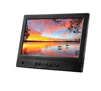 10.1 Inch Ips Photo Frame, Multi-Function Advertising Player, Electronic Photo Album, Front Button With Human Body Induction, Electronic Photo Frame, Black And,Black