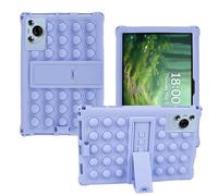 10.1 inch Silicone Case for ROWT A10 Tablet,Soft and Lightweight Universal Protective Cover for aiprotablet C20e/Moderness MB1001/Callsky-Tab 10.1 inch Tablets(Purple)