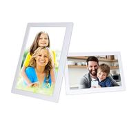 10.1-inch Smart Cloud Photo Frame Frameo, WIFI Digital Photo Frame APP To Send Photos Remotely, Full Screen Touch, 1280 * 800 Screen Resolution (white)