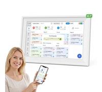 10.1 Inch Smart Digital Calendar Photo Frame - WiFi Touchscreen Display, AI Photo Enhancement, Family Schedule & Meal Planner, Art Gallery Mode, Send Blessings Remotely