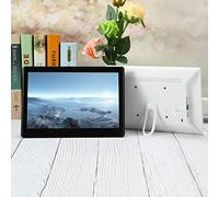 10.1-inch Smart Digital Photo Frame, High-resolution Full IPS Screen, Clear Image, Automatic On/off Timer, Electronic Photo Frame (Black)