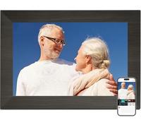 10.1 Inch Smart Digital Picture Frame with Wi-Fi 6, 32GB Storage, IPS Touch Screen, Auto-Rotation, Music Sync, Weather & Clock - Ideal Gift for Families