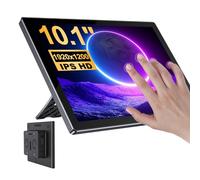 10.1 Inch Touchscreen for Raspberry Pi,5-Point 1920 x 1200 IPS Touchscreen Portable Monitor with HDMI Interface Dual-Speaker for Raspberry Pi 5/4B/3B+/3B/B+ Jetson Nano Win11/10/8/7(10.1'' 1920*1200)