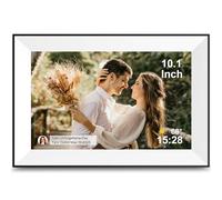 10.1 inch WiFi Digital Photo Frame Digital Photo Frame Upload Image and Video from Phone to Electronic Photo Frame, SD Card, Touch Screen, Rotation