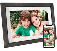 10.1 Inch WiFi LCD Touch Screen Digital Photo Picture Album Frame, 16GB Memory,Auto-Rotate,Share Moments Instantly via Frameo App,Gifts for Friends and Family