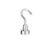 10/1 Pieces Strong Magnetic Hooks Made of Metal Sturdy Magnetic Hook Wall Mounted Home Kitchen Bathroom Key Storage Coat Hanger Hanging, 10Mm, 10 Pieces, HSSYSYUK, from 12mm,