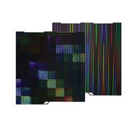 10.1 x 10.6 inches (256 x 268 mm) Sheet Building Plate Spring Steel Flexible Platform Steel Sheet 3 Printer Heat Bed