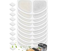 10 + 10 Pieces Cat Fountain Filter, Cat Fountain Replacement Filter Set, Compatible with Oneisall 2.5L, for Oneisall Cat Fountain Set Replacement Filter for Cat Drinking Fountain