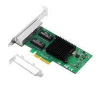10/100/1000mbps 4 Port Gigabit Ethernet Card with Low Profile Bracket for Intel I350-T4V2 I350-T4