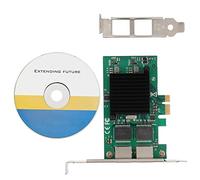 10/100 / 1000Mbps Mini Wireless Network Card, Dual Port Gigabit Ethernet network card, 2.1 PCI-E x1 Network Adapter Card for FreeBSD/Linux/VMWare ESXi/ 7 / Server 2012 / Server 2008