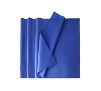10-100 Sheets Blue Tissue Paper 50x66cm Wrapping Paper Bulk Weddings Birthday DIY Festival Wrapping Crafts Decor For Boys Girls(100sheets)