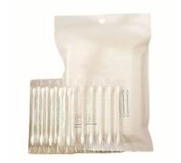 10-1000 Multipack, Individually Wrapped Cotton Swab, Individually Wrapped Double Tipped Paper Sticks, Soft & Gentle Ear Buds for Delicate Skin Cosmetics (Double Round End) (Pack of 25)