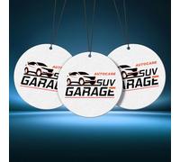 10-1000 Pcs Personalised Car Air Freshener with Picture - Custom Photo/Logo/QR Code/Text, Bulk Promotional Gifts for Business Branding Events (A2-Circle)