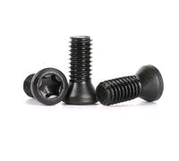 10/100PC Grade 12.9 CNC Insert Torx Screw M1.6 M1.8 M2 M2.5 M3 M3.5 M4 M4.5 M5 M6 Replace Carbide Inserts Lathe Tool Cutter Bar(M4x12 (20pcs))